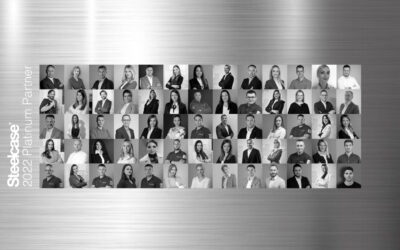 Prepoznati kao ‘best-in-class’ zastupnik – Steelcase Platinum Partner 2022